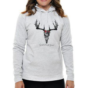 HORNS AND ROSES HOODIE | NEW